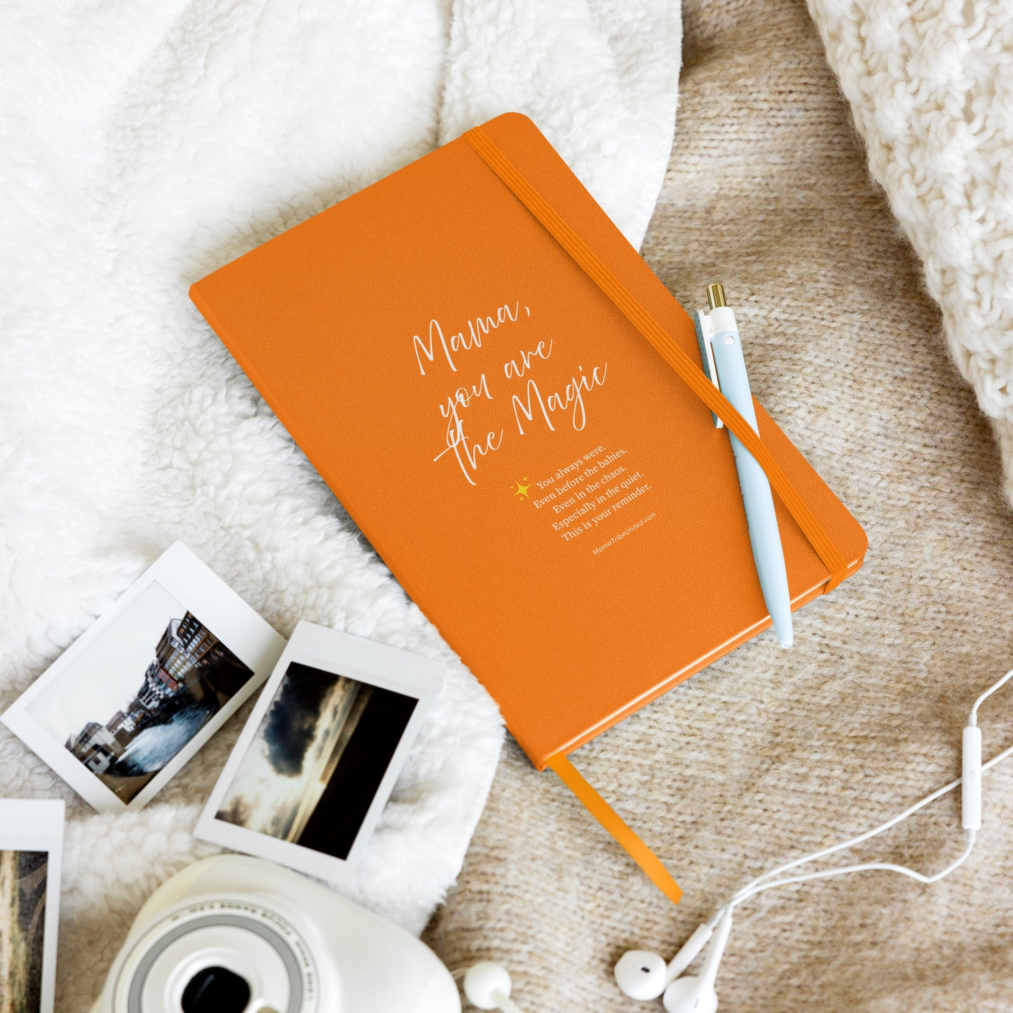 Mama, You Are the Magic – Daily Affirmation Journal - Hardcover Bound Notebook