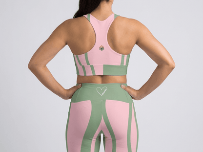Grounded, Graceful Eco-Friendly Wildflower Sports Bra - The Wildflower Edit