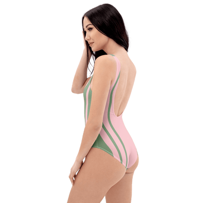 Grounded Graceful Eco-Friendly One-Piece Swimsuit - The Wildflower Edit