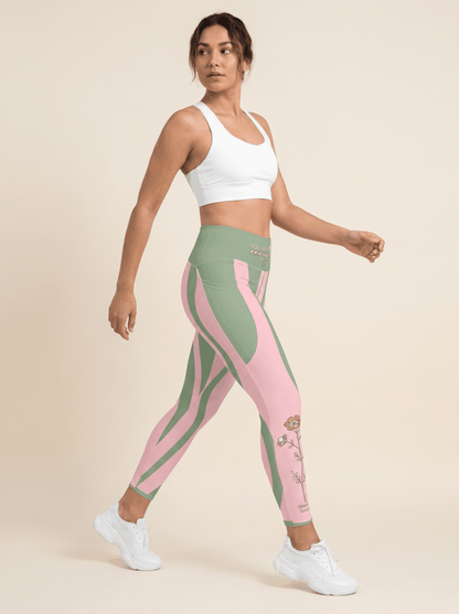 Grounded, Graceful Recycled Leggings with Pockets - The Wildflower Edit