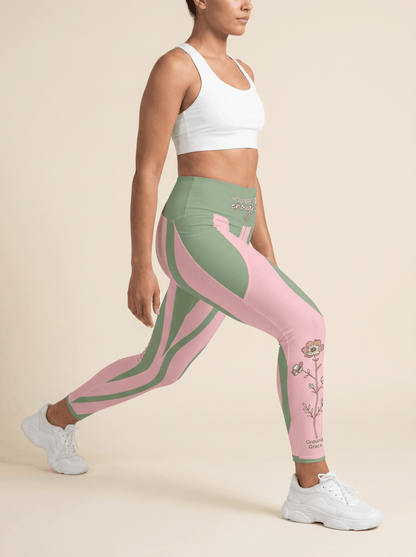 Grounded, Graceful Recycled Leggings with Pockets - The Wildflower Edit