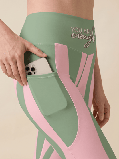 Grounded, Graceful Recycled Leggings with Pockets - The Wildflower Edit