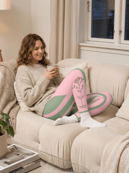 Grounded, Graceful Recycled Leggings with Pockets - The Wildflower Edit