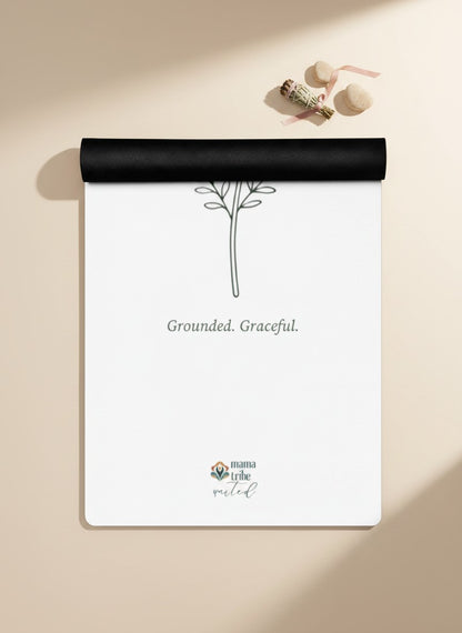 Grounded, Graceful Wildflower Yoga Mat With Carry-On Strap - The Wildflower Edit
